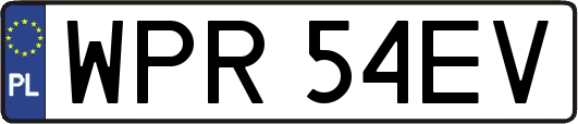 WPR54EV
