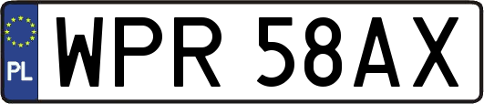 WPR58AX
