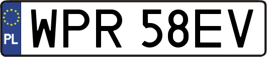 WPR58EV