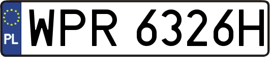 WPR6326H