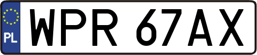 WPR67AX