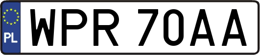 WPR70AA