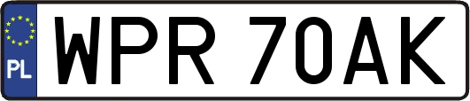 WPR70AK