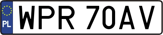 WPR70AV