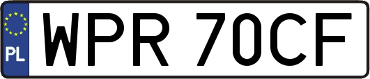 WPR70CF