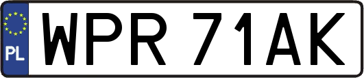 WPR71AK