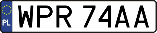 WPR74AA