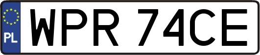WPR74CE