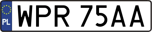 WPR75AA