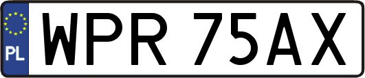 WPR75AX