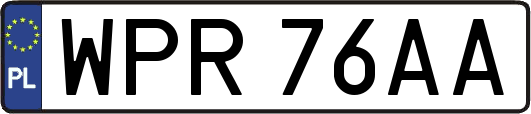 WPR76AA
