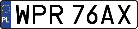 WPR76AX