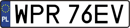 WPR76EV