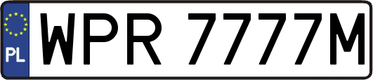WPR7777M