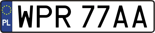 WPR77AA
