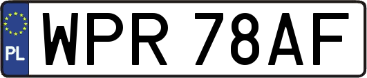 WPR78AF