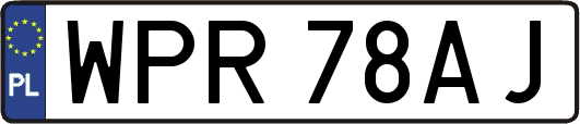 WPR78AJ