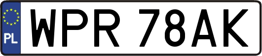 WPR78AK