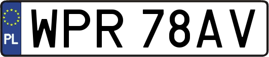 WPR78AV