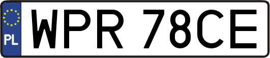 WPR78CE