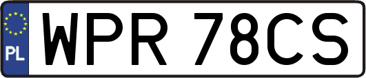 WPR78CS
