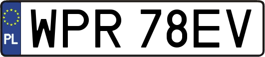 WPR78EV