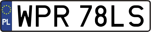 WPR78LS