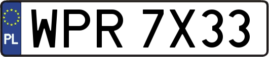 WPR7X33