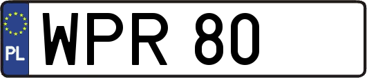 WPR80