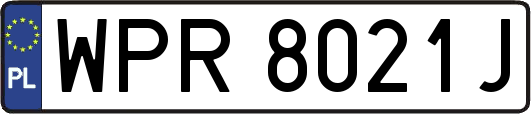 WPR8021J
