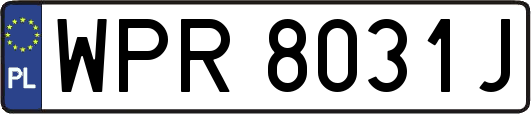WPR8031J