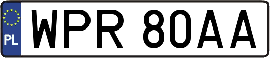 WPR80AA