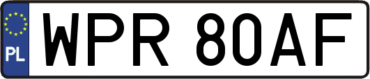 WPR80AF