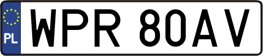 WPR80AV