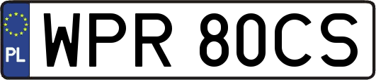 WPR80CS