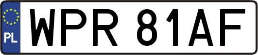 WPR81AF