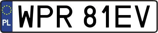 WPR81EV