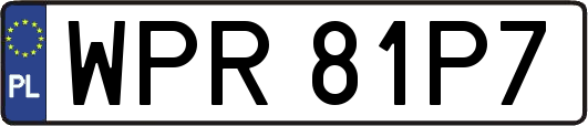 WPR81P7
