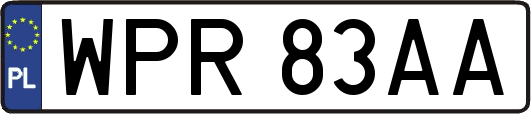 WPR83AA