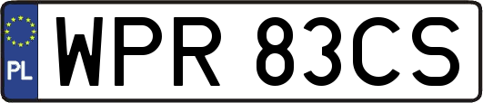 WPR83CS