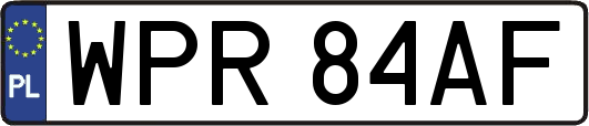 WPR84AF