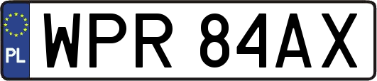 WPR84AX