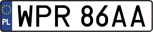WPR86AA