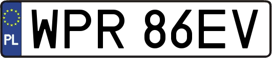 WPR86EV