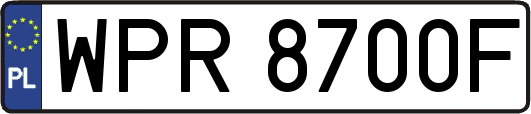 WPR8700F