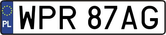 WPR87AG