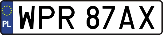 WPR87AX