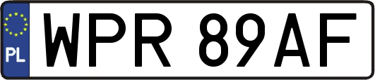 WPR89AF