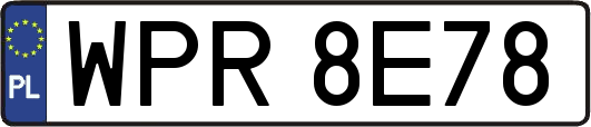WPR8E78