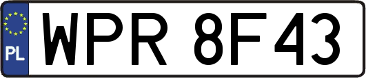 WPR8F43